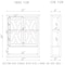 Alaterre Furniture Coventry 27"W x 29"H Wall Mounted Bath Storage Cabinet with Two Doors and Open Shelf ANCT75WH - alternate 6